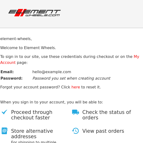 Welcome to Element Wheels