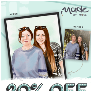 Spoil Mom with a Personalized Gift and Save 20%!