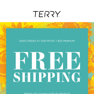 Activate Free Shipping With Code: FRF14APR