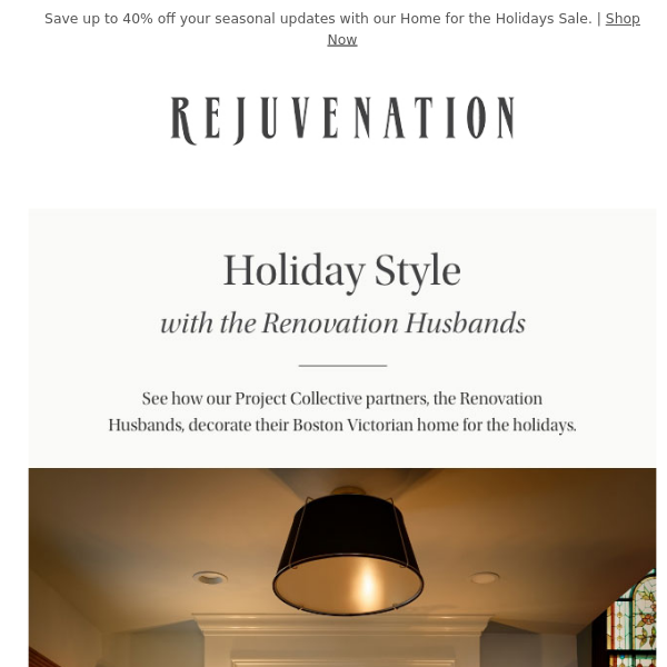 Seasonal style: The Renovation Husbands share their top picks for the holidays