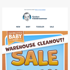 🚨 Warehouse Cleanout Sale is HERE! 🚨