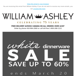 📢Hurry! Sale Ends March 20! Save up to 60%! 🍽