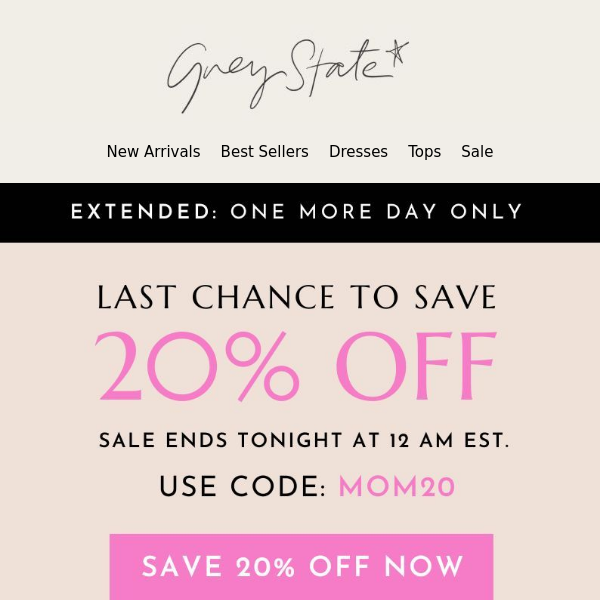 ⏰SALE EXTENDED 1 DAY ONLY!