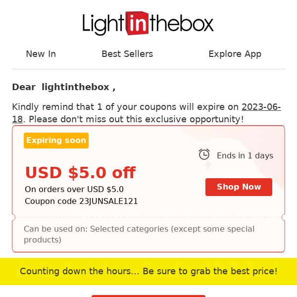 LightInTheBox COUPON CODES → 30% Off (8 ACTIVE) June 2023