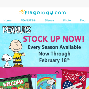 Peanuts Last Chance - Stock Up Now!