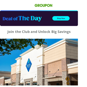 Sam's Club + Groupon = Incredible Savings