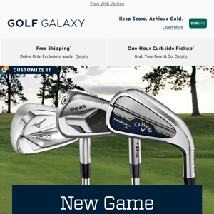 New game-improvement irons are here 🙌 