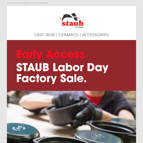 You’ve Got Early Access to our Labor Day Sale!