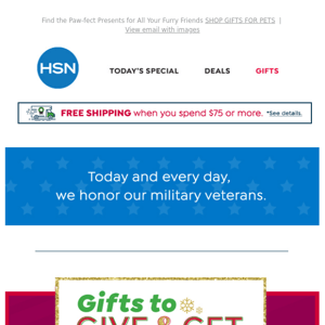HSN, Something for Everyone on Your List! (All on 5 FlexPay)