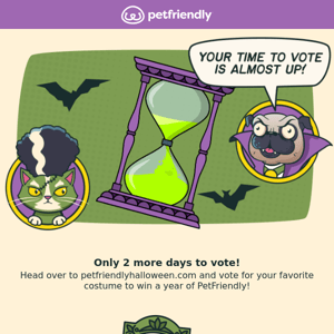 Pugula is counting the votes 🦇