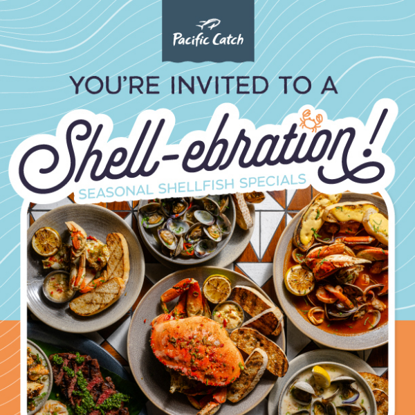 It’s time to shell-ebrate our new seasonal menu!