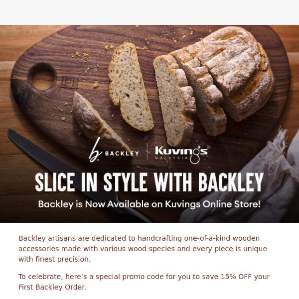 Must-Have Item Alert 🔔: Backley Available Now on Kuvings.my