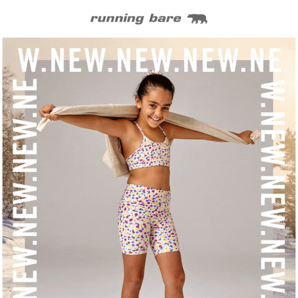 New Girls Activewear With A Winter Twist