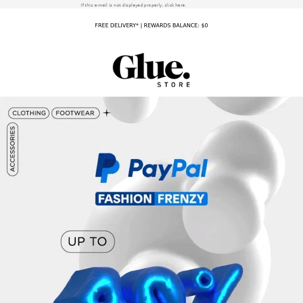 PayPal Fashion Frenzy Starts Now 🛍️