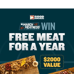 LIVE NOW: Enter To Win Free Meat For A Year 🥩