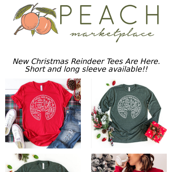 New Christmas Tees! 🎄 Plus Last Chance Fall Restock!