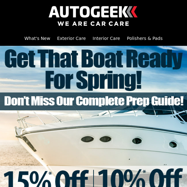 Get That Boat Ready For The Water - We'll Show You How!