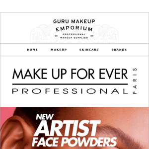 New Artist Face Powders Sculpt, Highlight & Colour