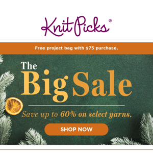 The Big Sale has begun!