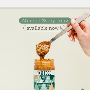 NEW products at your finger tips!! Almond Butter, Super Crunchy and MORE! 🥜