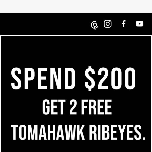 Check This Out! Free Tomahawk Offer Inside!