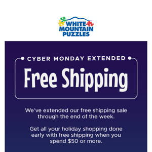 Extended: Cyber Monday sale 🔔🔔🔔