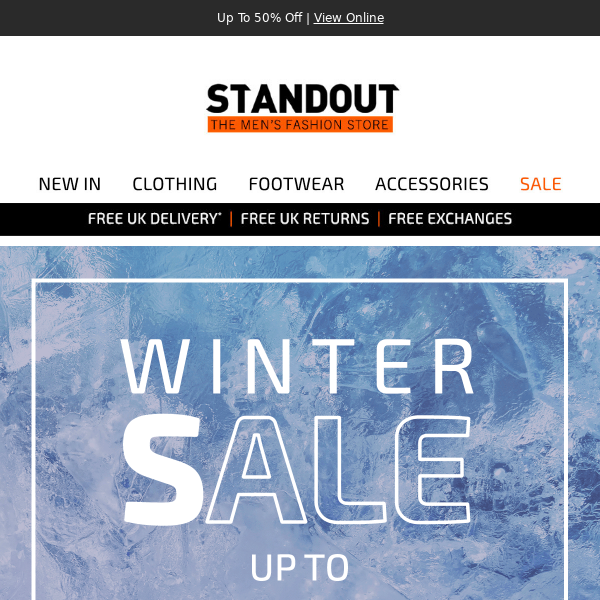 Our SALE just landed!