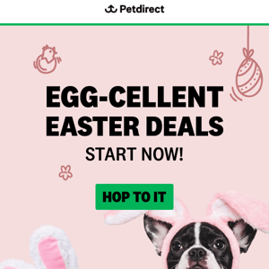 Pssst! Egg-cellent Easter Deals Are Here! 🐰