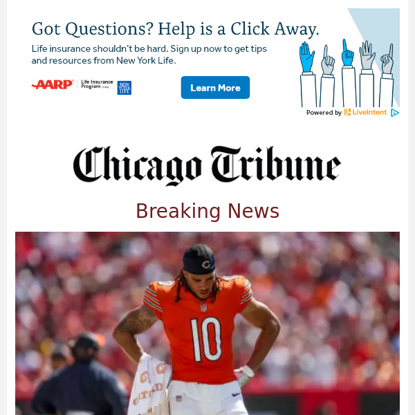 Bears WR Chase Claypool's tenure reaches a new low - Chicago Sun-Times