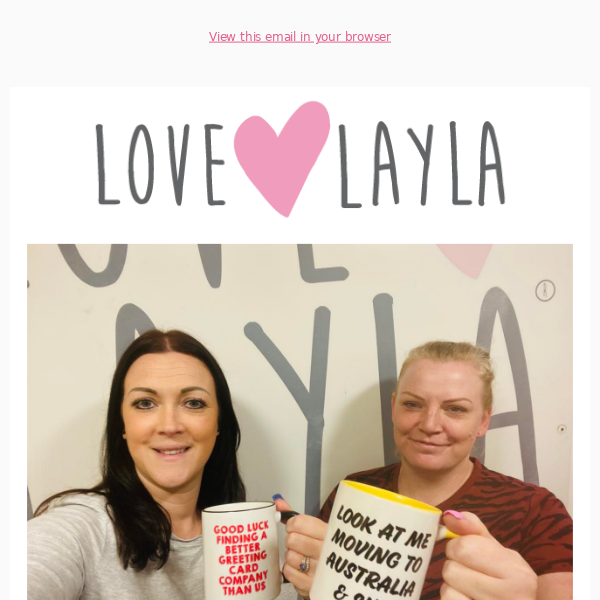 Love Layla Designs,WE HAVE NEWS - IT'S IMPORTANT