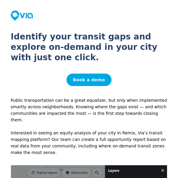 Explore on-demand transit in your community