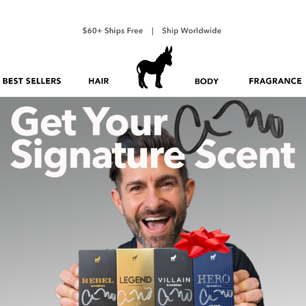 Get Your (ALPHA) Signature Scent ✍️