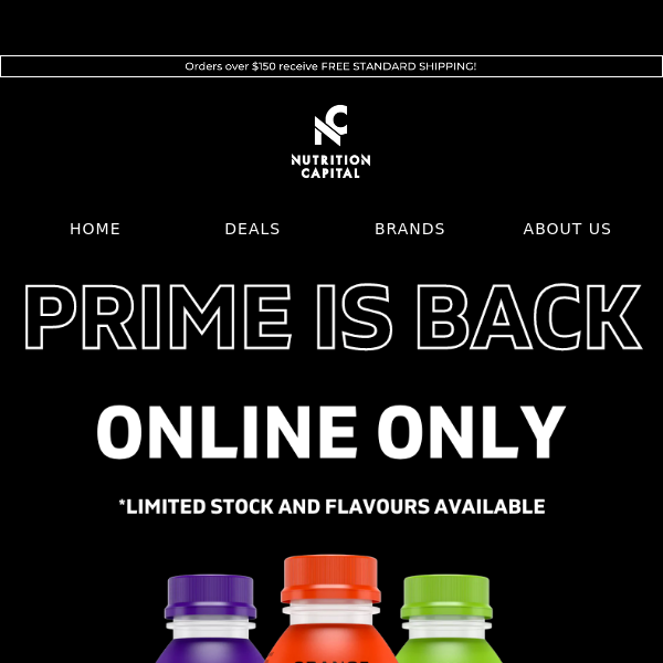 PRIME is almost SOLD OUT?! 😱