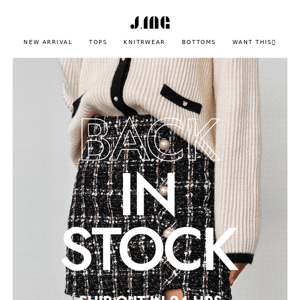 👋B-A-C-K INSTOCK!