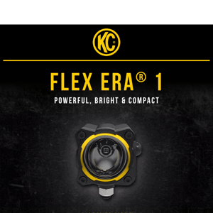 New FLEX ERA® 1: Powerful, Bright and Compact