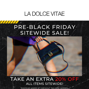 😍Deal Alert! - Extra 20% Off Sitewide Sale!