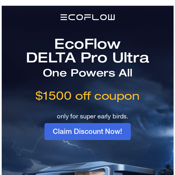 Secure Your DELTA Pro Ultra Deal & We Need Your Feedback!