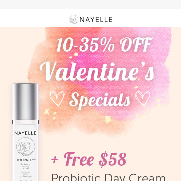 💕 Valentine's Specials are ON (up to 35% off)