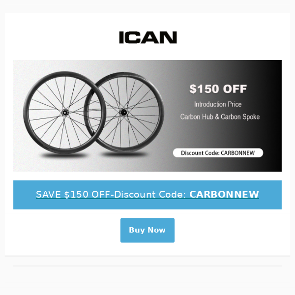 ICAN New Arrival Pie Carbon Spoke Wheels 2023-UP TO $150 OFF