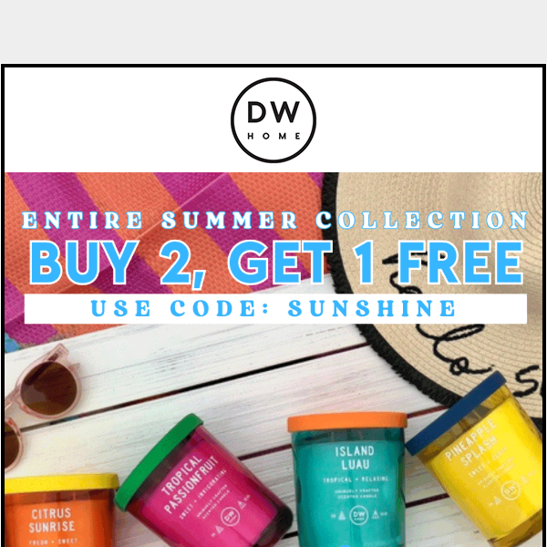 BUY 2 GET 1 FREE: Summer Collection ☀️🌊🍉🌴