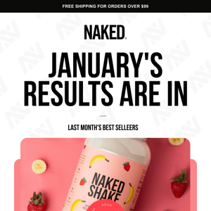 Naked nutrition, Check Out Our January Bestsellers!