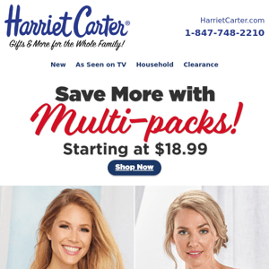 Save More with Multi-packs! Starting at $18.99