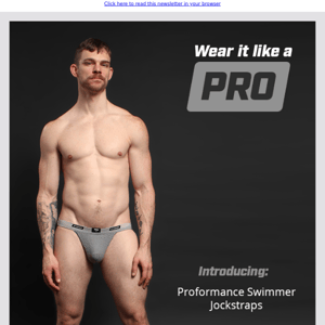 PRO Swimmer Jockstraps are here - Wear them like a PRO