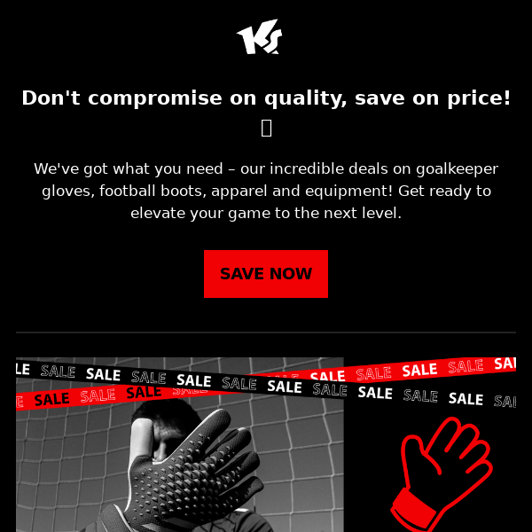 Discover our unbeatable deals for football professionals. 🖤