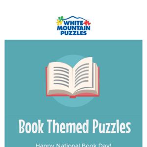 Books + Puzzles = The perfect day