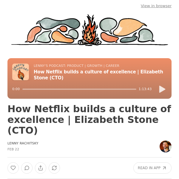 How Netflix builds a culture of excellence | Elizabeth Stone (CTO)
