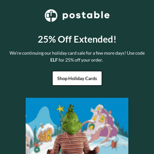 🙌 25% Off Extended 🙌