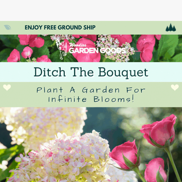 Ditch The Bouquet: Grow The Whole Garden!💐