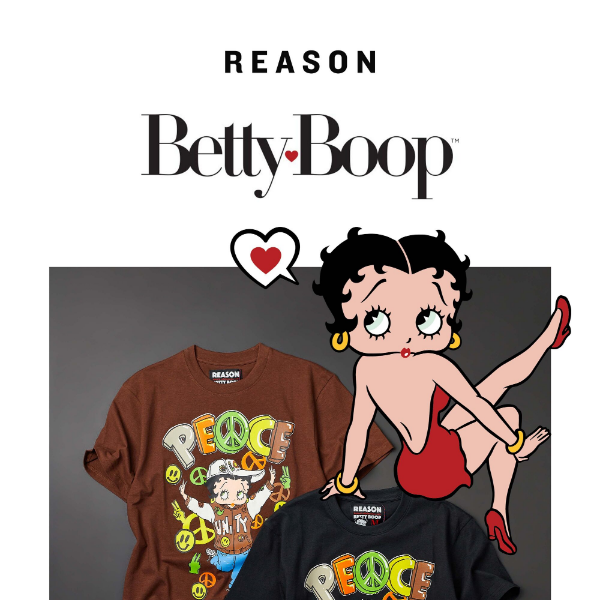 Betty Boop x Reason 💋 - Reason Clothing