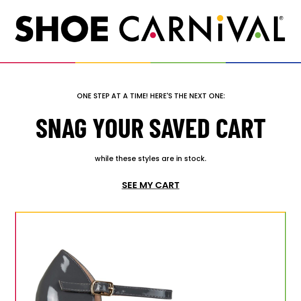 Your shopping cart is full of style  🎉